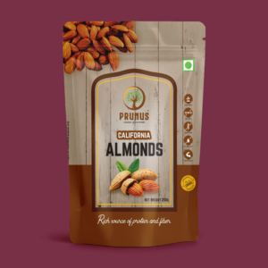 PRUNUS 100% Natural Premium California Almonds (250G)